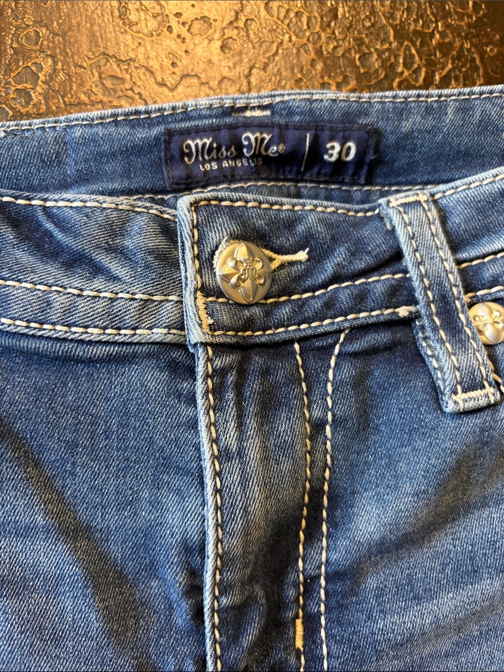 Miss Me Light Blue High-Rise Denim Jeans